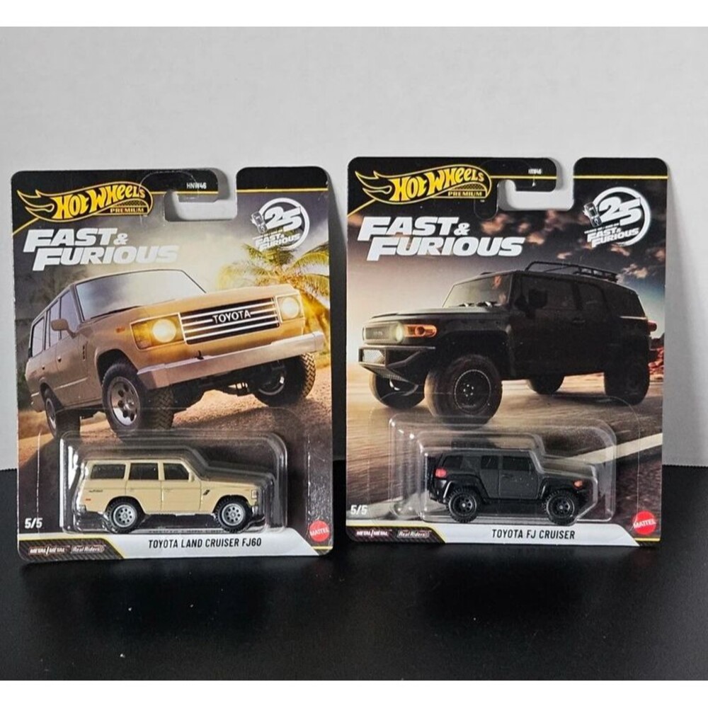 Hot Wheels 2026 Fast and Furious 25th Anniversary Toyota Bundle